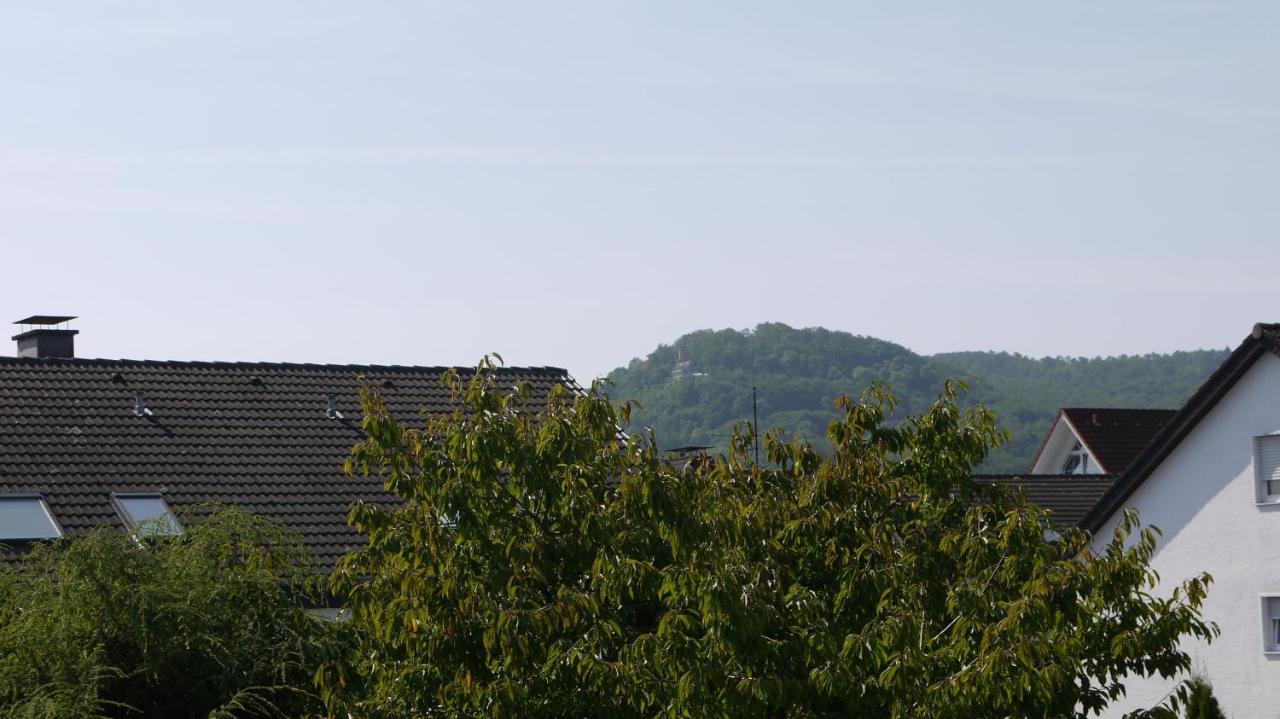 Ferienwohnung Und Gaestezimmer Iburgblick Bad Driburg Dış mekan fotoğraf