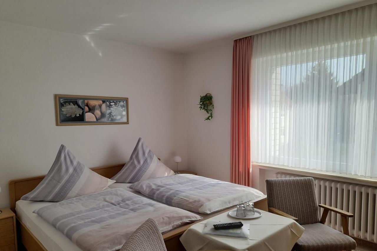Ferienwohnung Und Gaestezimmer Iburgblick Bad Driburg Dış mekan fotoğraf