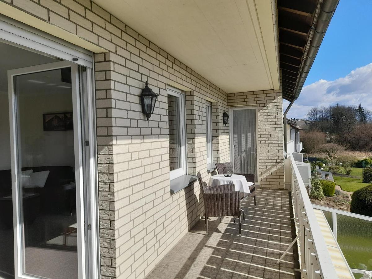 Ferienwohnung Und Gaestezimmer Iburgblick Bad Driburg Dış mekan fotoğraf
